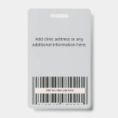 Badge d'identification personnalisée | Badge d'ide (Arrière)