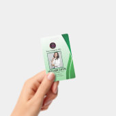 Badge d'identification personnalisée de l'employé (Manuel / portable)
