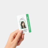 Badge d'identification personnalisée de l'employé (Manuel / portable)