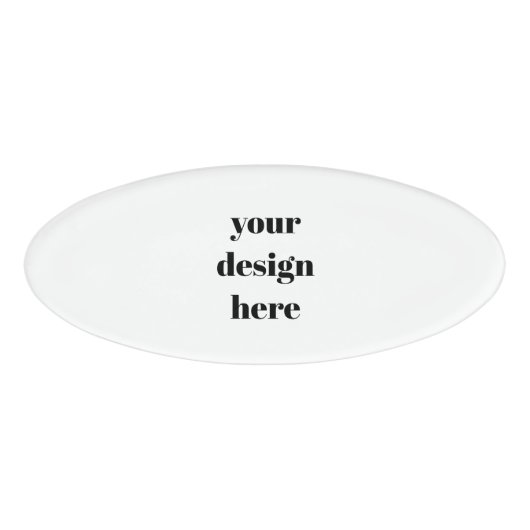 Badge D'identification Personnaliser (Devant)