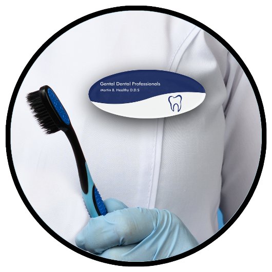 Badge D'identification Personnel du bureau des dentistes