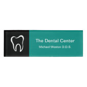 Badge D'identification Personnel simple de bureau dentaire (Devant)