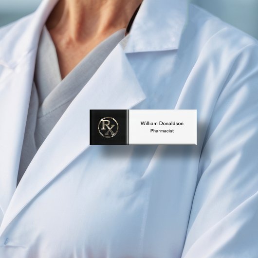 Badge D'identification Pharmacy Classy