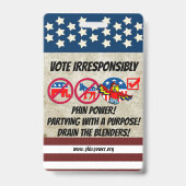 BADGE D'IDENTIFICATION PHIN POWER 2024 (Arrière)