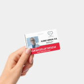 Badge d'identification photo de l'employé de l'hôp (Manuel / portable)
