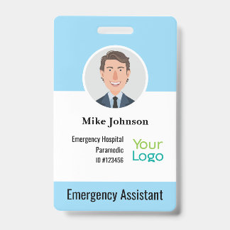 Badge d'identification photo personnalisé pour emp