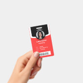 Badge d'identification photo professionnelle - Per (Handheld)