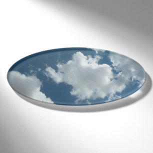 Badge D'identification Photographie abstraite de ciel nuageux