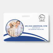 Badge d'identification photographique pour entrepr (Avant)