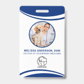 Badge d'identification photographique pour entrepr (Avant)
