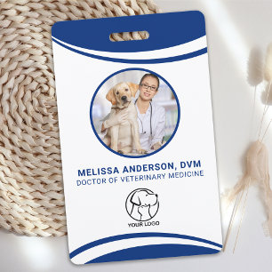 Badge d'identification photographique pour entrepr