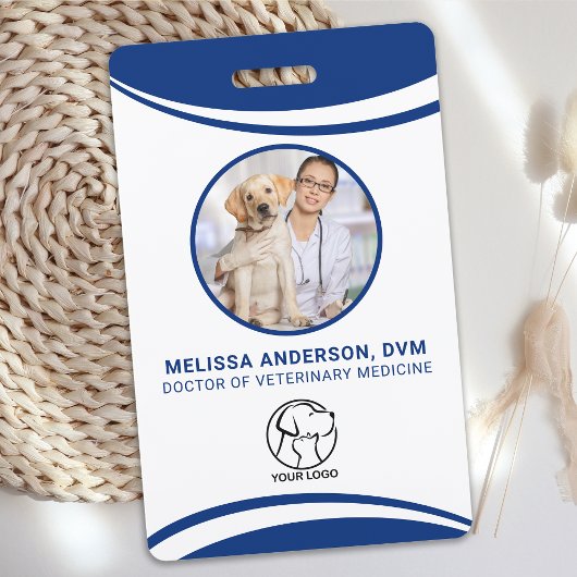 Badge d'identification photographique pour entrepr
