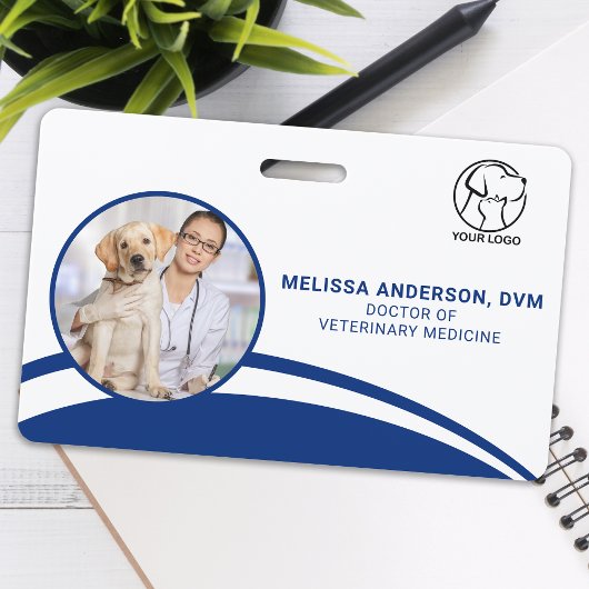 Badge d'identification photographique pour entrepr
