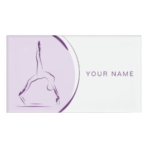 Badge D'identification Pilates sur le réformateur