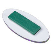 Badge D'identification Pink tartan Fabric Pattern Cloth Madras (Dos)