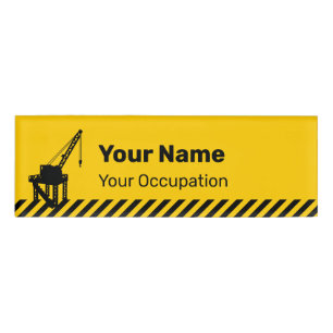 Badge D'identification Plateforme de construction