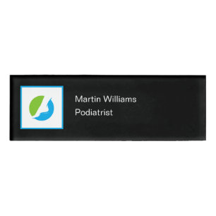 Badge D'identification Podiatriste Pied Docteur Thème Personnel 