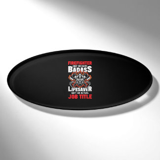 Badge D'identification Pompier uniquement parce que Badass Lifesaver
