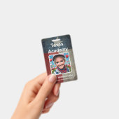 Badge d'identification pour l'école à domicile au (Manuel / portable)