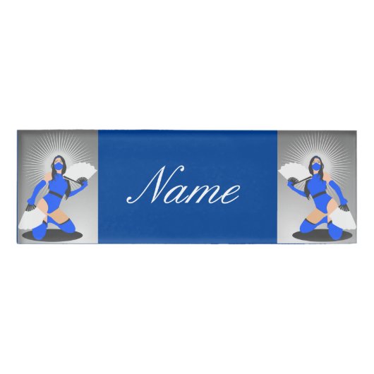 Badge D'identification Princesse Thunder_Cove, guerrière masquée (Devant)