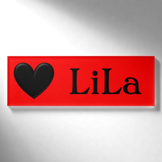 Badge D'identification Puffy Heart (Devant)