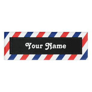 Badge D'identification Rayures de coiffeur