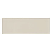 Badge D'identification Rectangle Blanc Os (Devant)