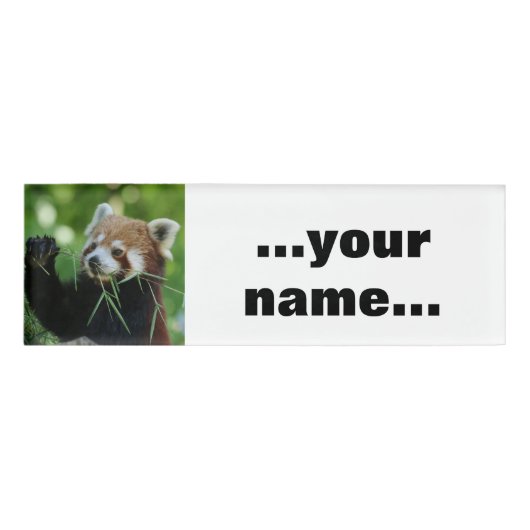 Badge D'identification RedPanda 002 (Devant)