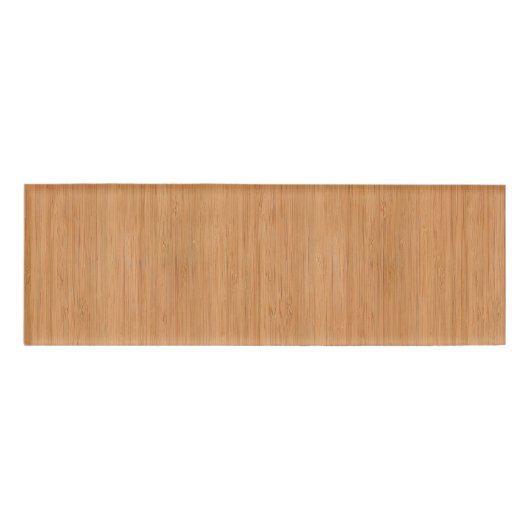 Badge D'identification Regard du bois en bambou naturel de grain (Devant)