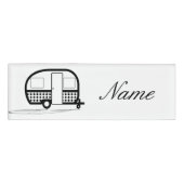 Badge D'identification Remorque classique Caravan Thunder_Cove (Devant)