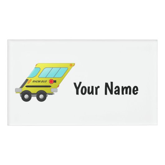 Badge D'identification Rhom-bus - (Devant)
