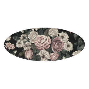 Badge D'identification rose