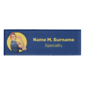 Badge D'identification Rosie the Riveter (Devant)
