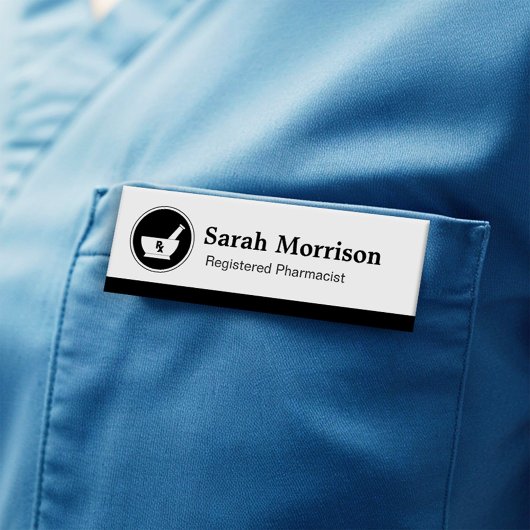 Badge D'identification RX Logo pharmacie Pharmacie Pharmacie Pharmacie So