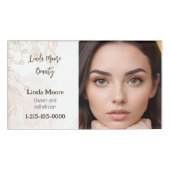 Badge D'identification Salon de beauté Esthétique (Devant)