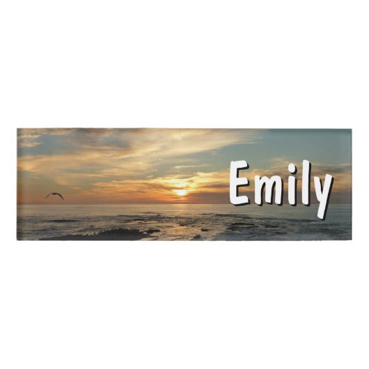 Badge D'identification San Diego Sunset (Devant)