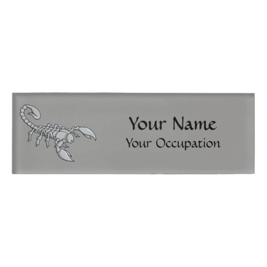 Badge D'identification Scorpion icon (Devant)