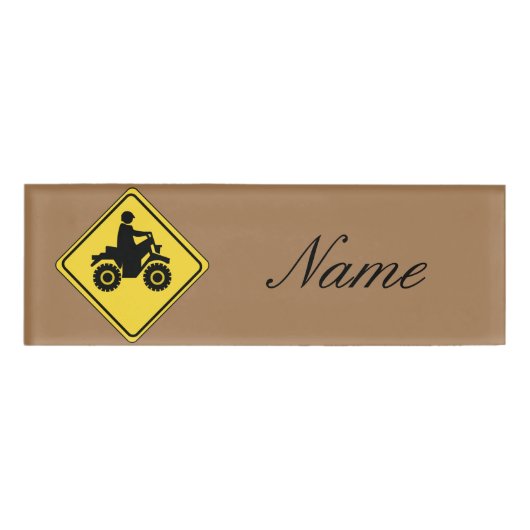 Badge D'identification SIGNE DE BOUGEON ATV Thunder_Cove (Devant)
