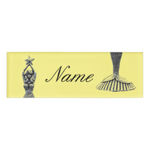 Badge D'identification Sirène tenant l'étoile Thunder_Cove