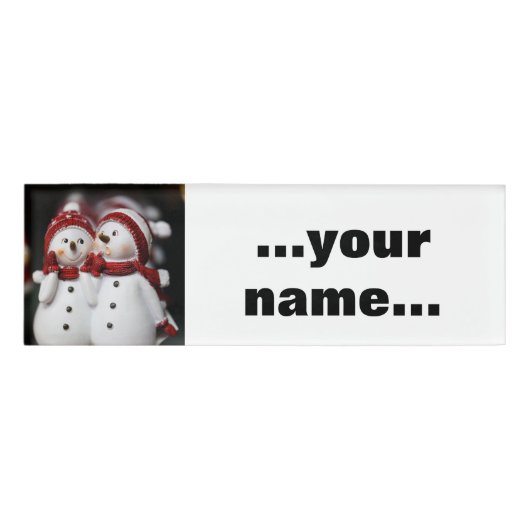 Badge D'identification Snowman20150907 (Devant)