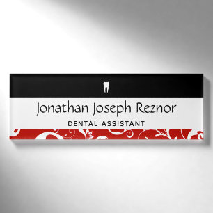 Badge D'identification Staff pro Damask