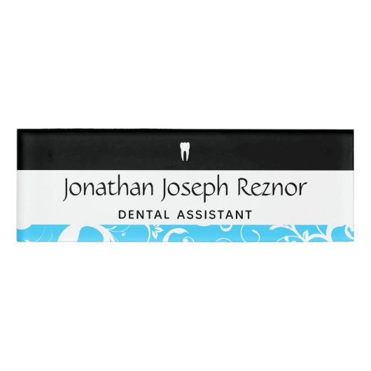 Badge D'identification Staff pro Damask (Devant)
