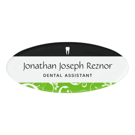 Badge D'identification Staff pro Damask (Devant)