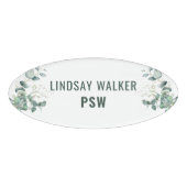 Badge D'identification Style Eucalyptus (Devant)