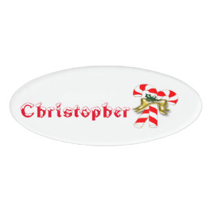 Badge D'identification Sucrerie 1 de Noël