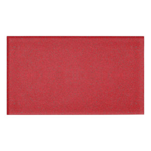 Badge D'identification Tag de nom rouge de tomate de texture de bruit - p