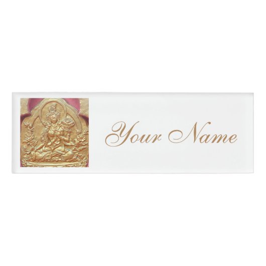 Badge D'identification tara bouddha (Devant)