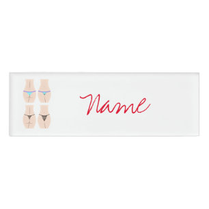 Badge D'identification Thong Panty Thunder_Cove