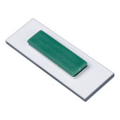 Badge D'identification Tissu en denim bleu (Dos)