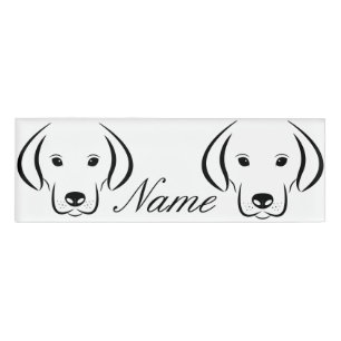 Badge D'identification Tonnerre_Cove à la belle face de chiot